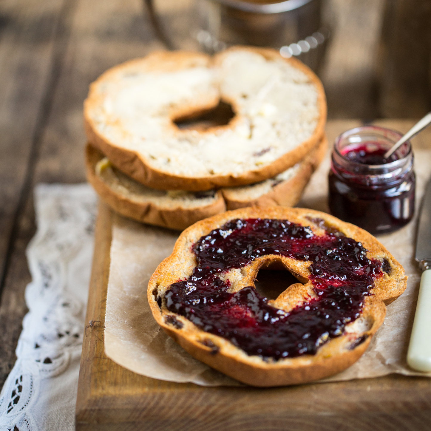 Plain Bagels