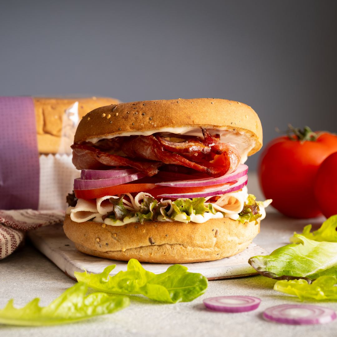 Loaded Multiseed Bagel